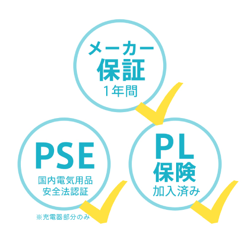 安心の保証体制