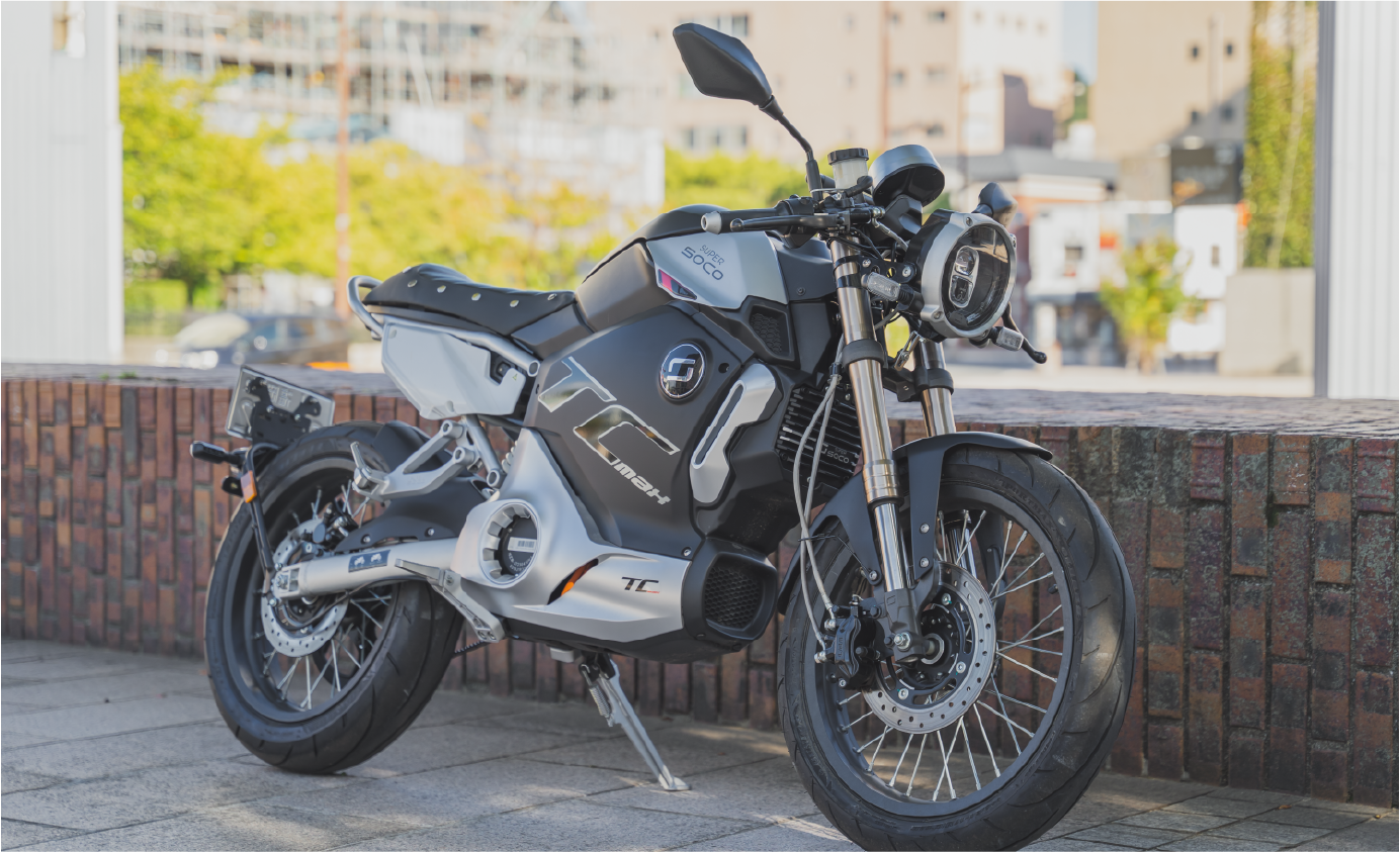 SUPER SOCO TC MAX Cafe Style 1